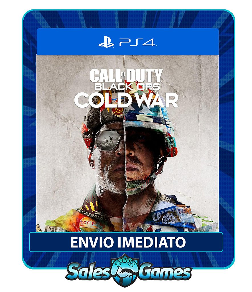 Call of Duty: Black Ops Cold War - PS4 - Edição Padrão - Primária - Mídia Digital