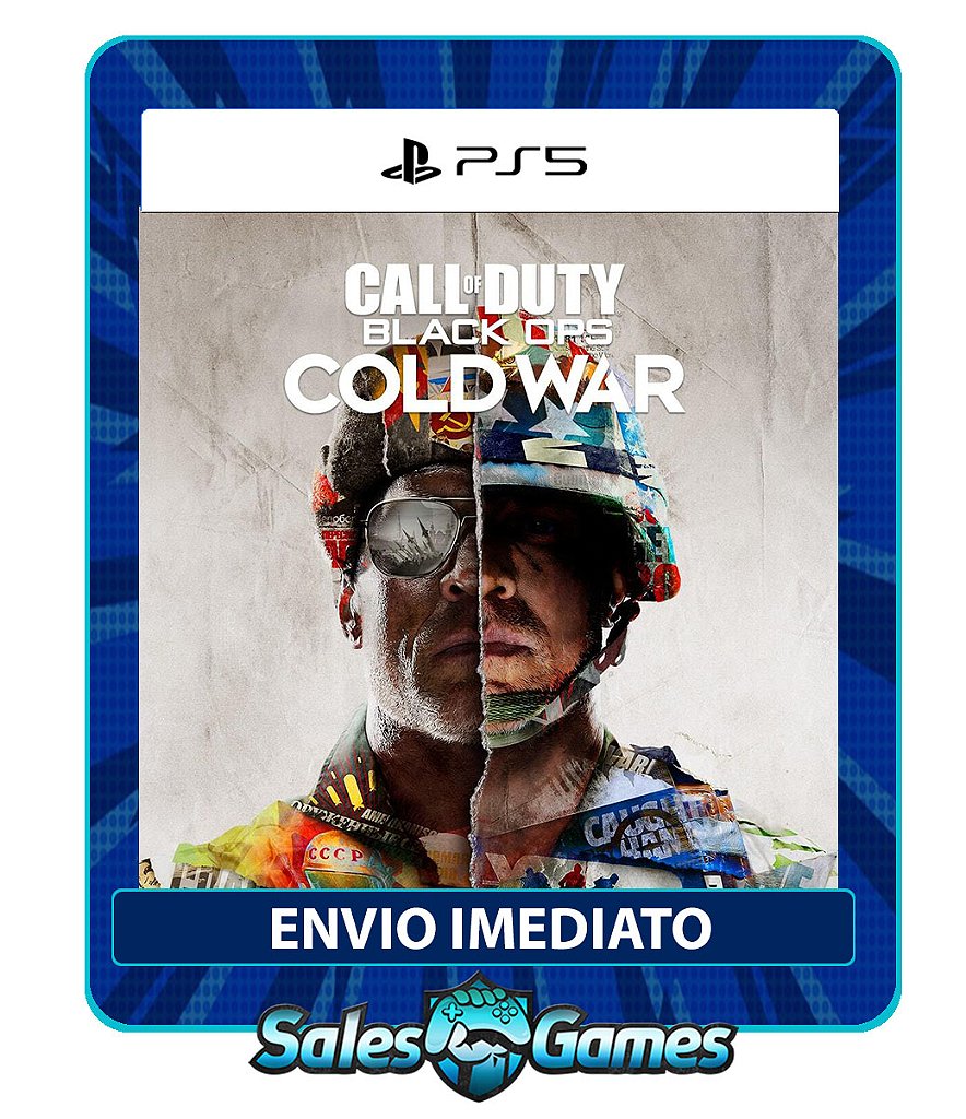Call of Duty: Black Ops Cold War - PS5 - Edição Padrão - Primária - Mídia Digital