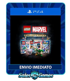 Coleção Lego Marvel - PS4 - Edição Padrão - Primária - Mídia Digital