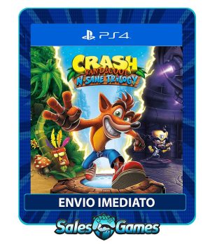 Crash Bandicoot N. Sane Trilogy - PS4 - Edição Padrão - Primária - Mídia Digital