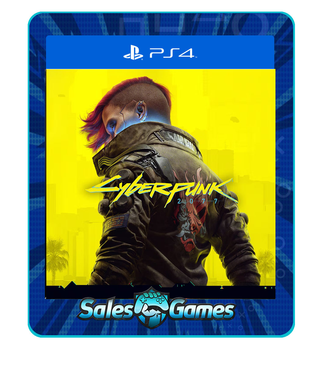 Cyberpunk 2077 - PS4 - Edição Padrão - Primária - Mídia Digital