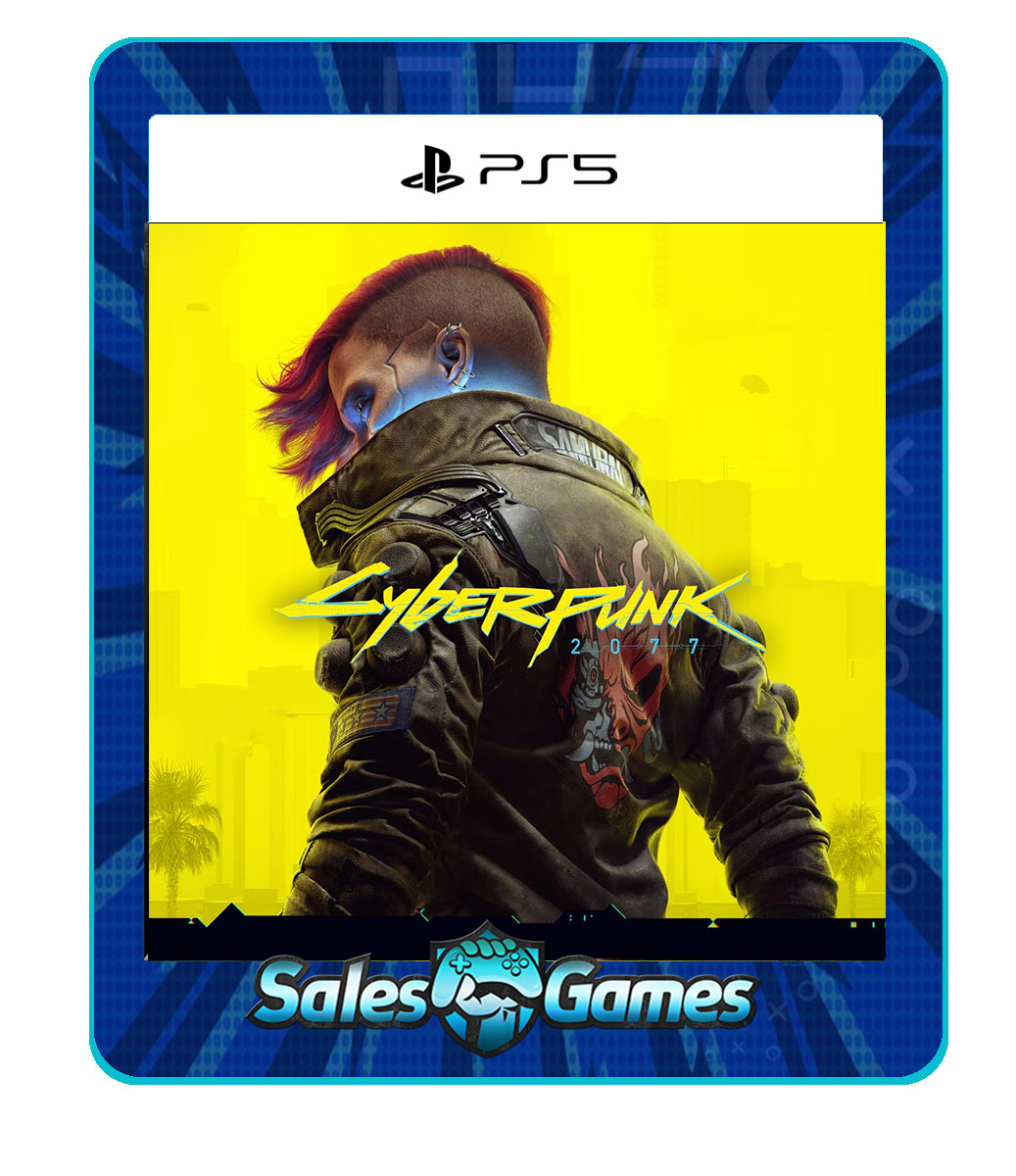 Cyberpunk 2077 - PS5 - Edição Padrão - Primária - Mídia Digital