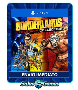 Borderlands Legendary Collection - PS4 - Edição Padrão - Primária - Mídia Digital
