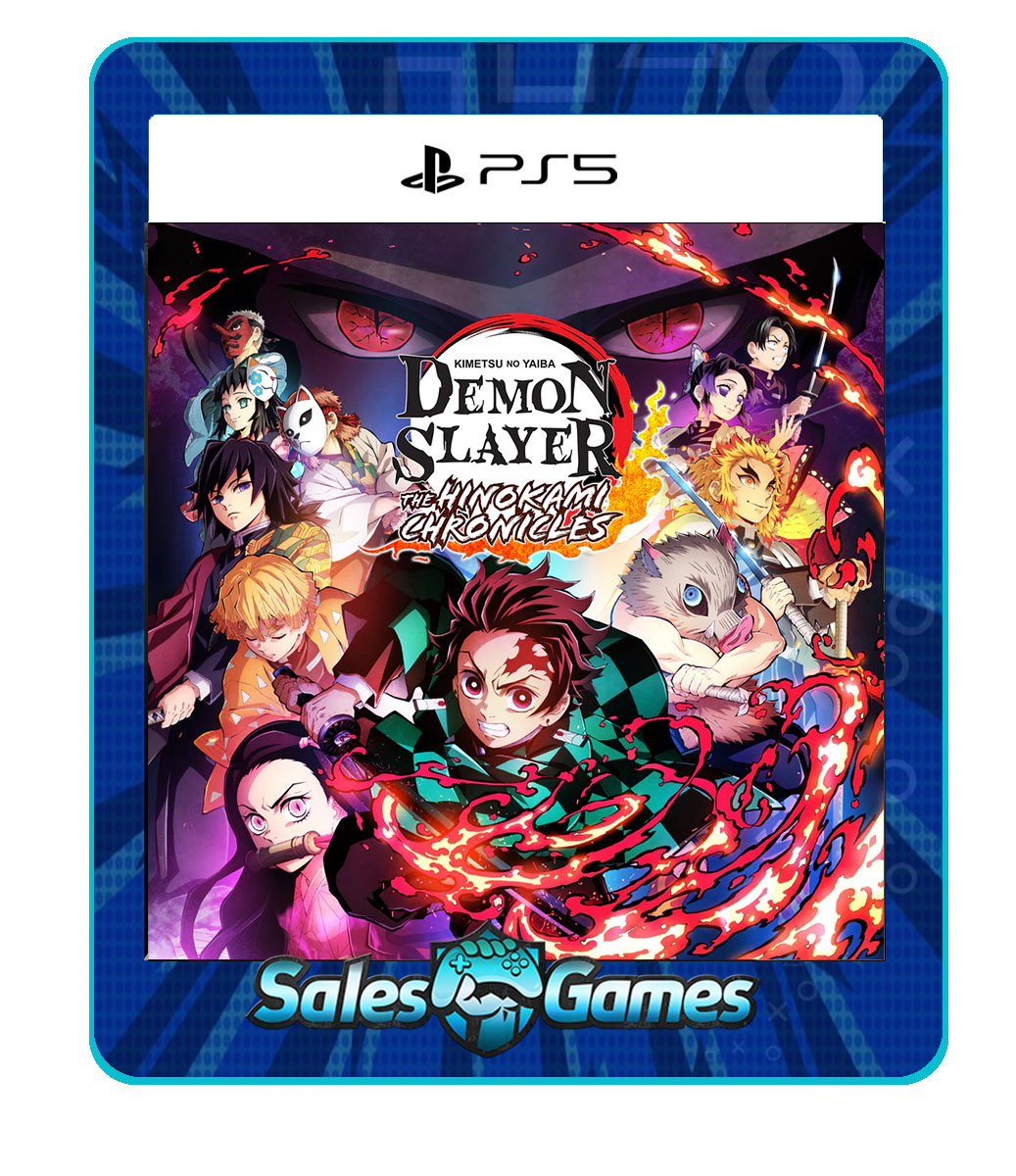 Demon Slayer - Kimetsu no Yaiba - PS5 - Edição Padrão - Primária - Mídia Digital