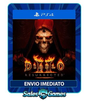 Diablo II: Resurrected - PS4 - Edição Padrão - Primária - Mídia Digital