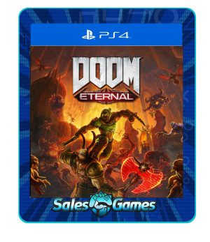 Doom Eternal - PS4 - Edição Padrão - Primária - Mídia Digital