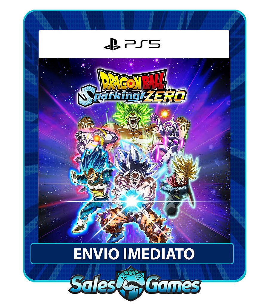 Dragon Ball: Sparking! Zero - PS5 - Edição Padrão - Primária - Mídia Digital
