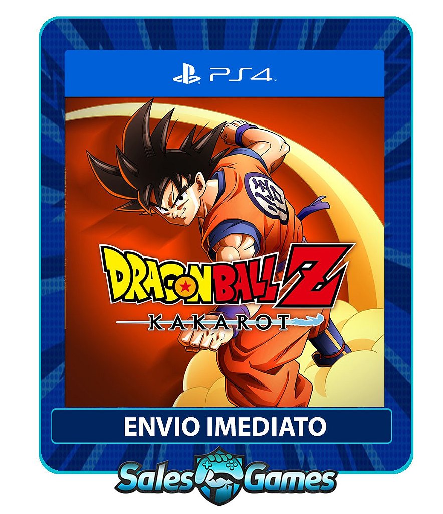 Dragon Ball Z: Kakarot - PS4 - Edição Padrão - Primária - Mídia Digital