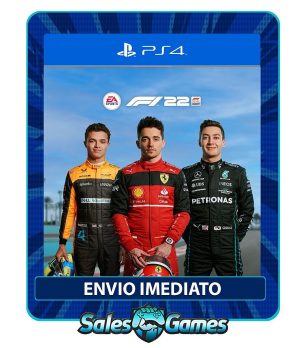 F1 2022 - PS4 - Edição Padrão - Primária - Mídia Digital