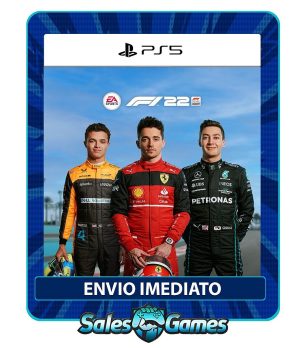 F1 2022 - PS5 - Edição Padrão - Primária - Mídia Digital