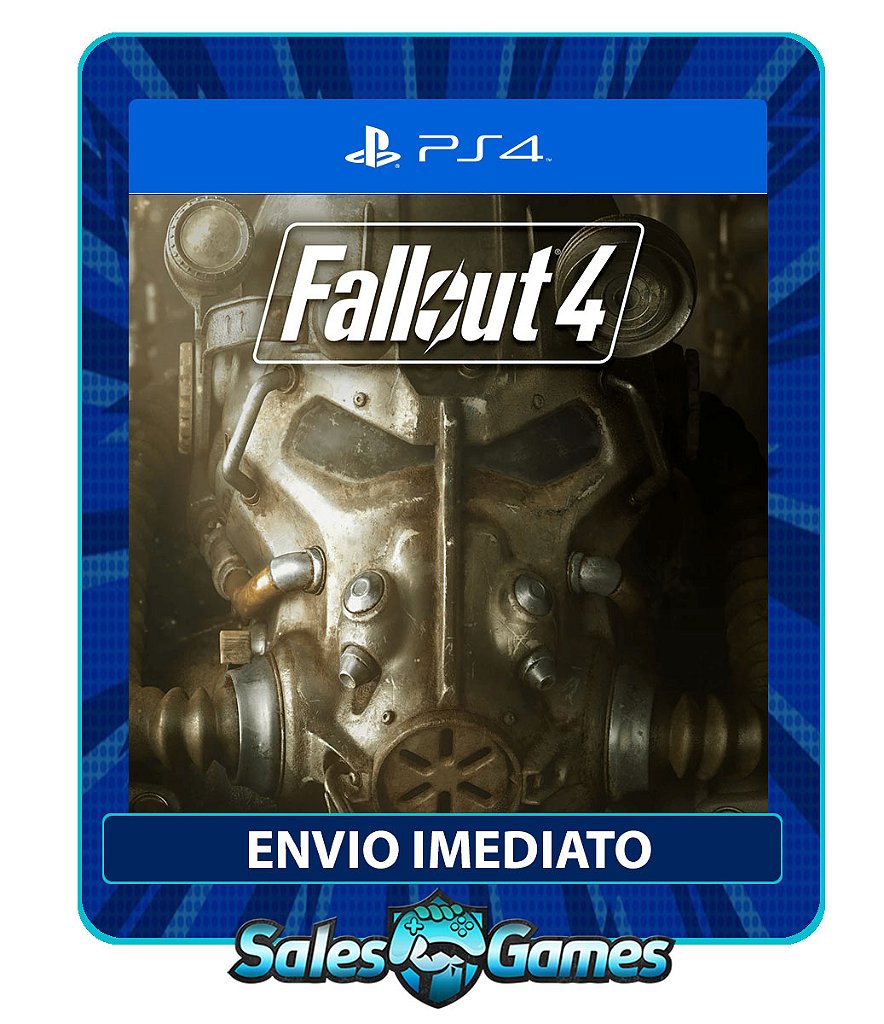 Fallout 4 - PS4 - Edição Padrão - Primária - Mídia Digital