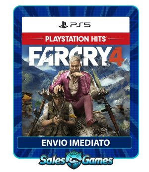 Far Cry 4 - PS5 - Edição Padrão - Primária - Mídia Digital
