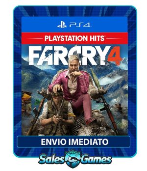 Far Cry 4 - PS4 - Edição Padrão - Primária - Mídia Digital