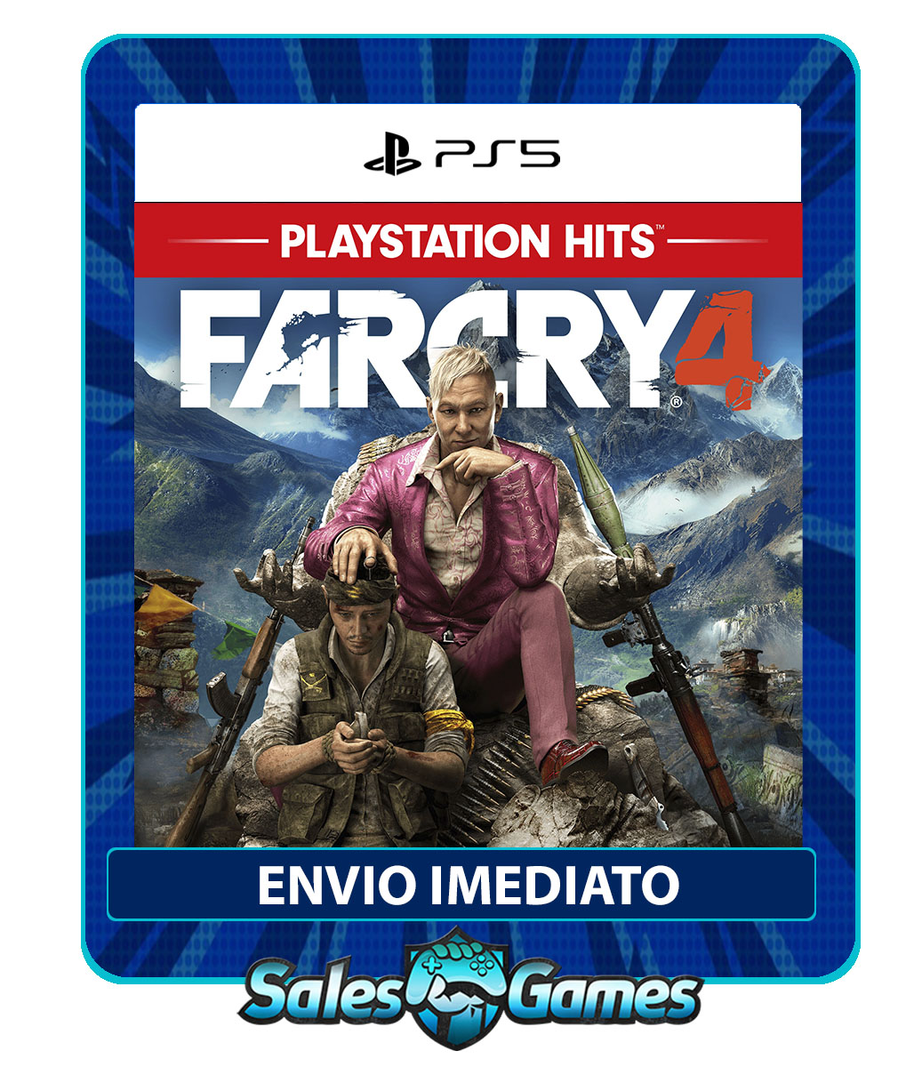 Far Cry 4 - PS5 - Edição Padrão - Primária - Mídia Digital