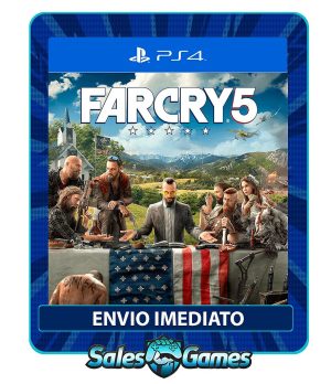 Far Cry 5 - PS4 - Edição Padrão - Primária - Mídia Digital