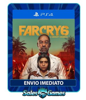 Far Cry 6 - PS4 - Edição Padrão - Primária - Mídia Digital