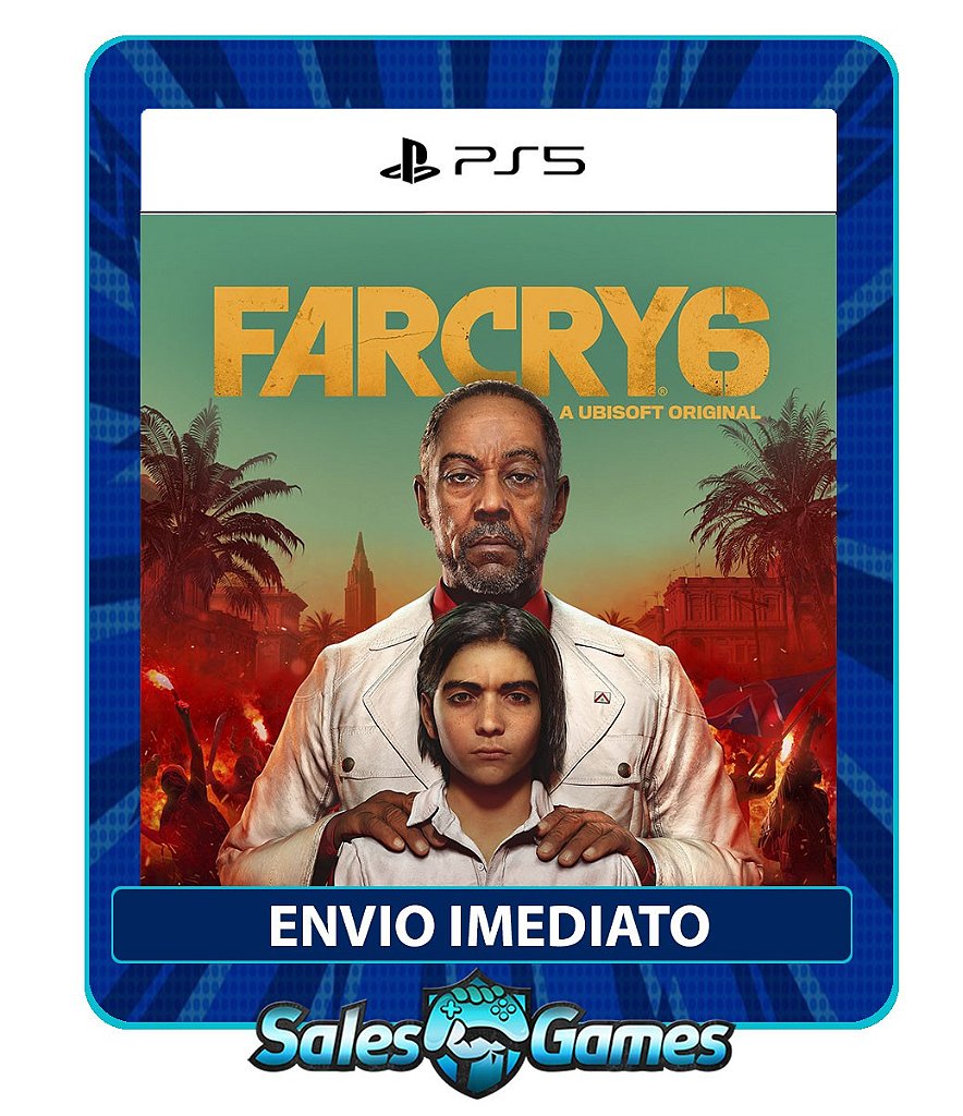 Far Cry 6 - PS5 - Edição Padrão - Primária - Mídia Digital