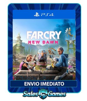 Far Cry New Dawn - PS4 - Edição Padrão - Primária - Mídia Digital