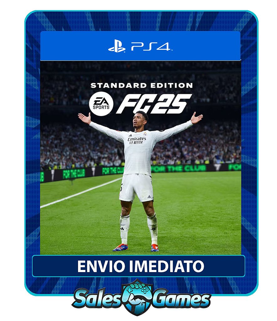 FIFA FC 25 - PS4 - Edição Padrão - Primária - Mídia Digital