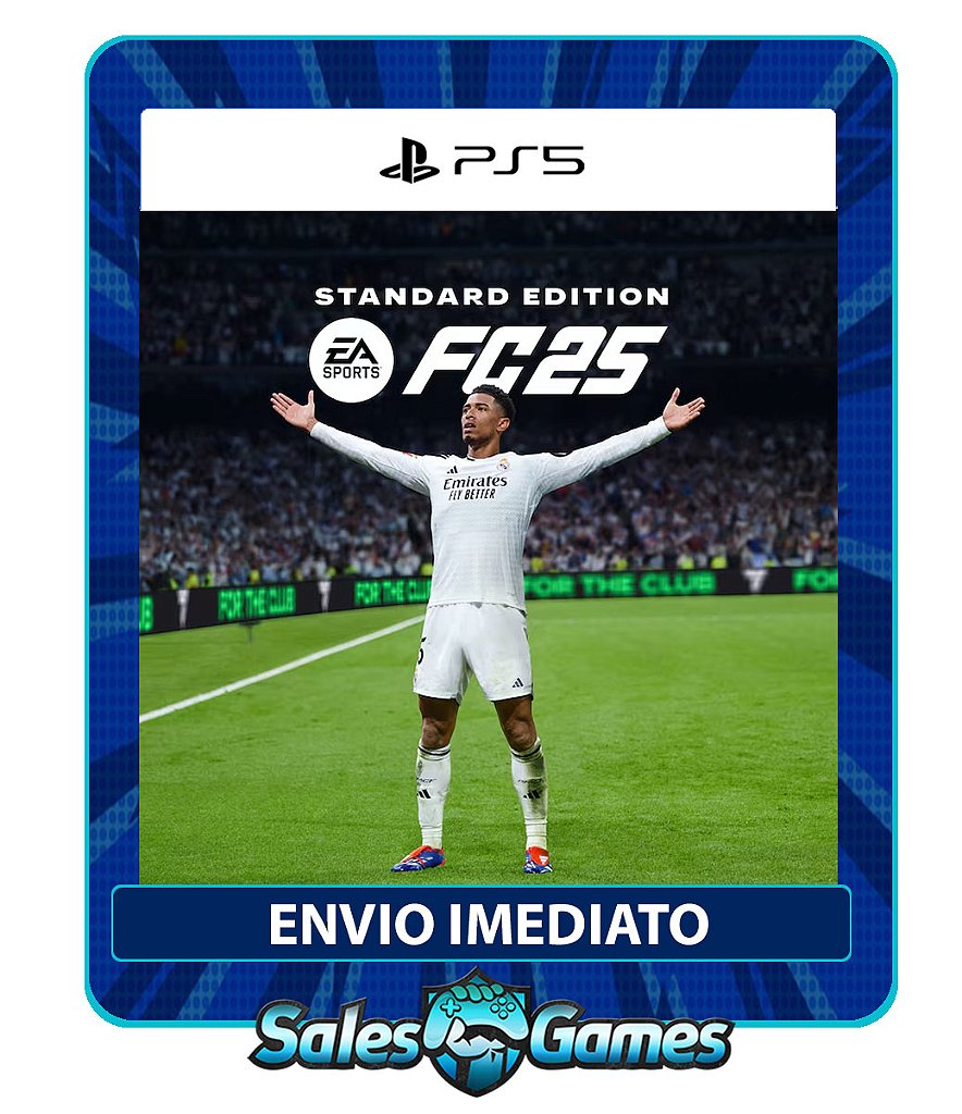 FIFA FC 25 - PS5 - Edição Padrão - Primária - Mídia Digital