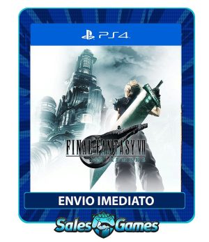 Final Fantasy VII Remake - PS4 - Edição Padrão - Primária - Mídia Digital