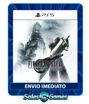 Final Fantasy VII Remake - PS5 - Edição Padrão - Primária - Mídia Digital