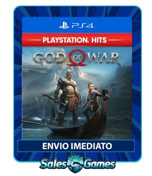 God of war - PS4 - Edição Padrão - Primária - Mídia Digital