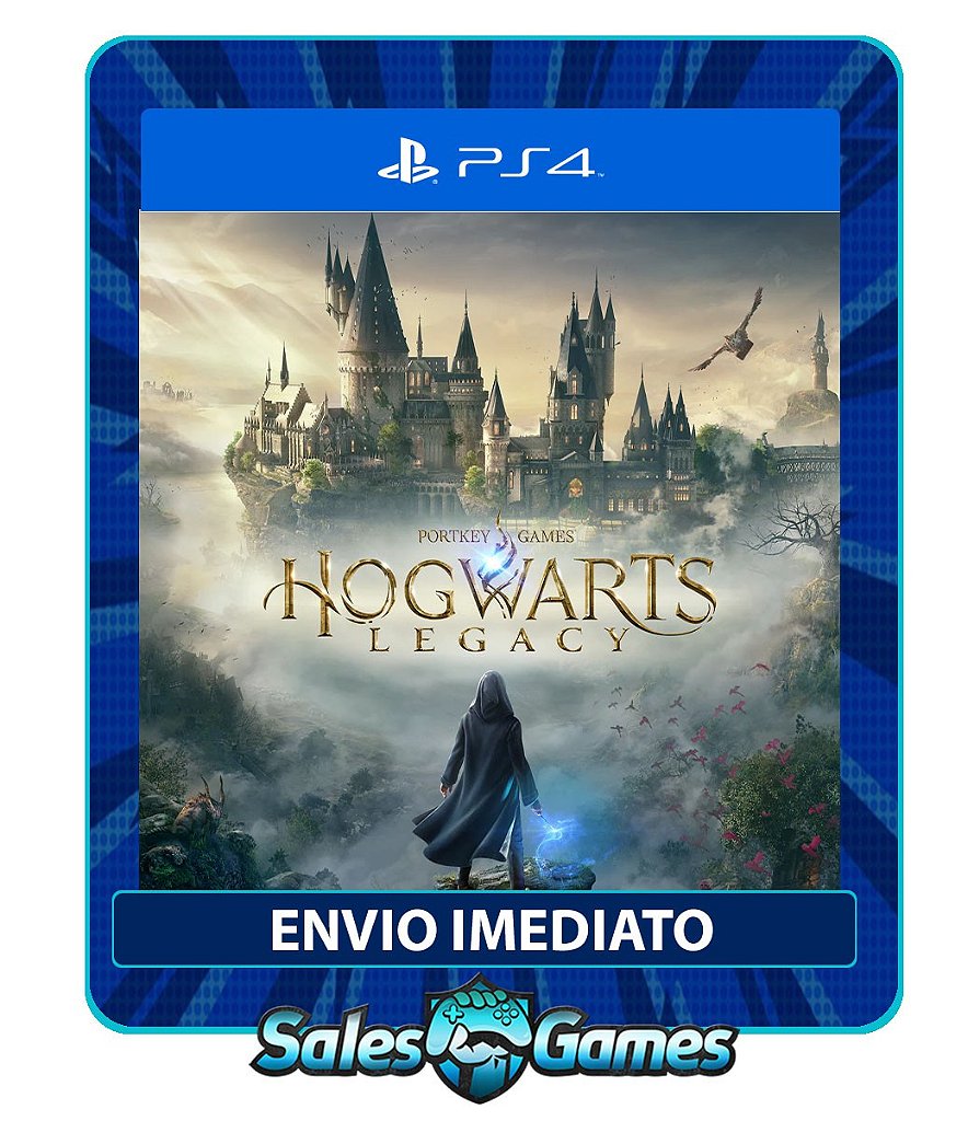Hogwarts Legacy - PS4 - Edição Padrão - Primária - Mídia Digital