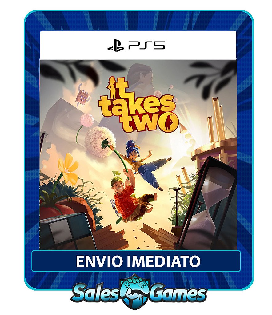 It Takes Two - PS5 - Edição Padrão - Primária - Mídia Digital