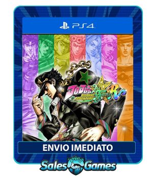JoJo's Bizarre Adventure: All - Star Battle R - PS4 - Edição Padrão - Primária - Mídia Digital