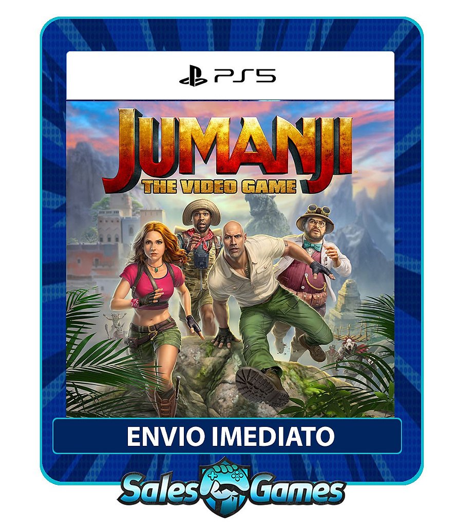 Jumanji: o video game - PS5 - Edição Padrão - Primária - Mídia Digital