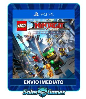 LEGO Ninjago O Filme: Video Game - PS4 - Edição Padrão - Primária - Mídia Digital