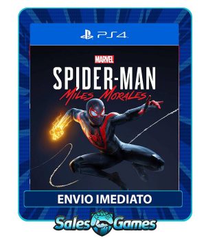 Marvel Spider - Man: Miles Morales - PS4 - Edição Padrão - Primária - Mídia Digital