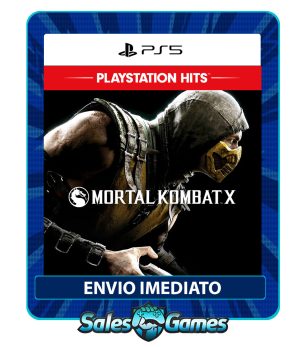 Mortal Kombat X - PS5 - Edição Padrão - Primária - Mídia Digital
