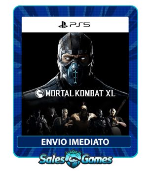Mortal Kombat XL - PS5 - Edição Padrão - Primária - Mídia Digital