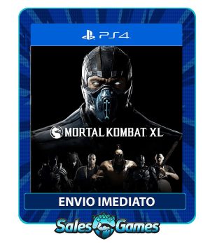 Mortal Kombat XL - PS4 - Edição Padrão - Primária - Mídia Digital