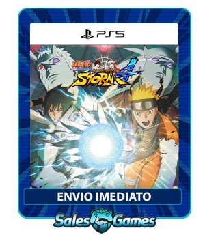Naruto Shippuden Ultimate Ninja Storm 4 - PS5 - Edição Padrão - Primária - Mídia Digital