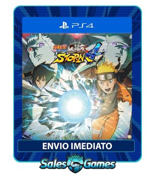 Naruto Shippuden Ultimate Ninja Storm 4 - PS4 - Edição Padrão - Primária - Mídia Digital