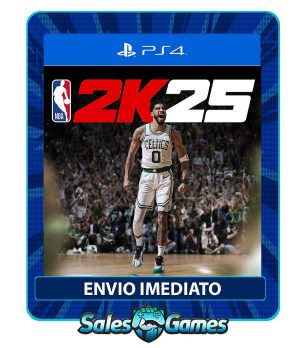 NBA 2K25 - PS4 - Edição Padrão - Primária - Mídia Digital