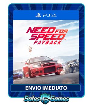 Need for Speed Payback - PS4 - Edição Padrão - Primária - Mídia Digital