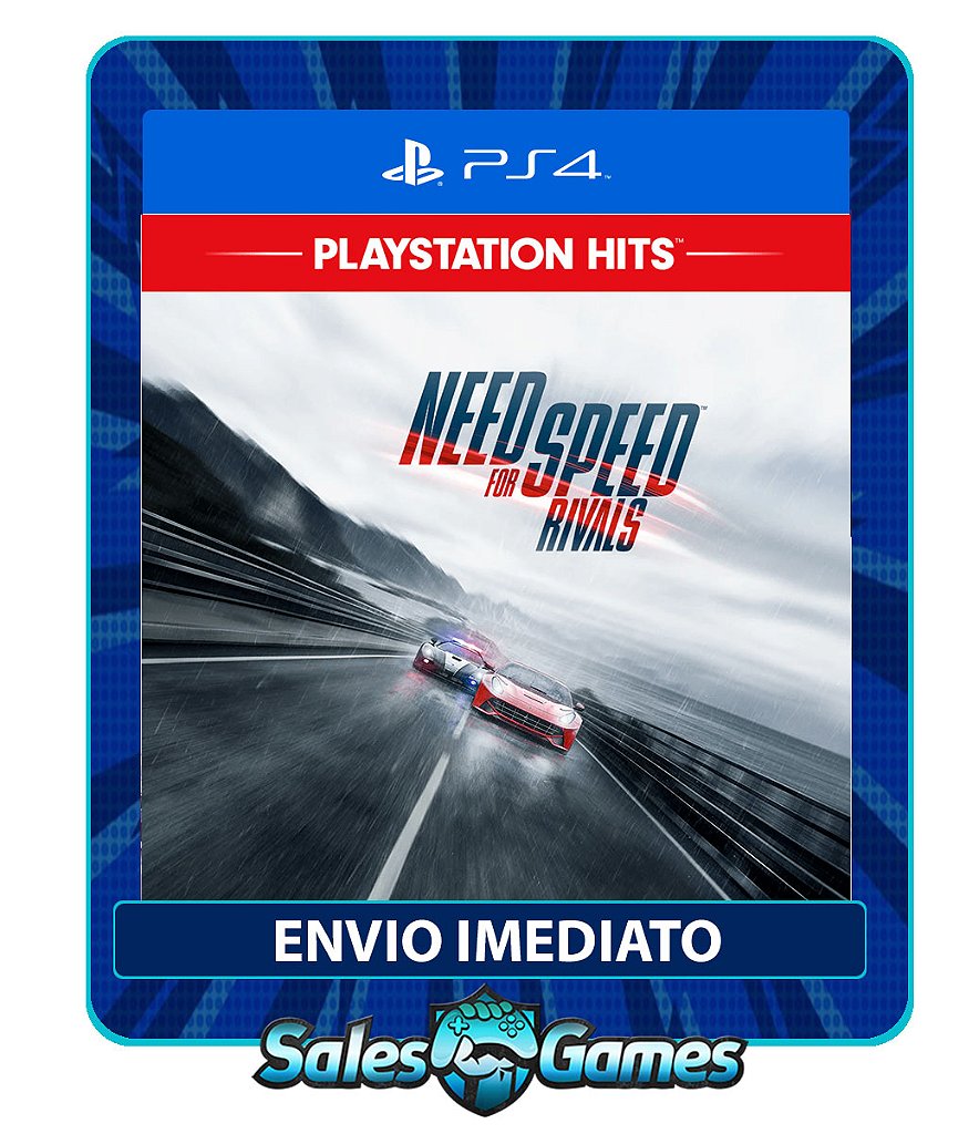 Need for Speed Rivals - PS4 - Edição Padrão - Primária - Mídia Digital