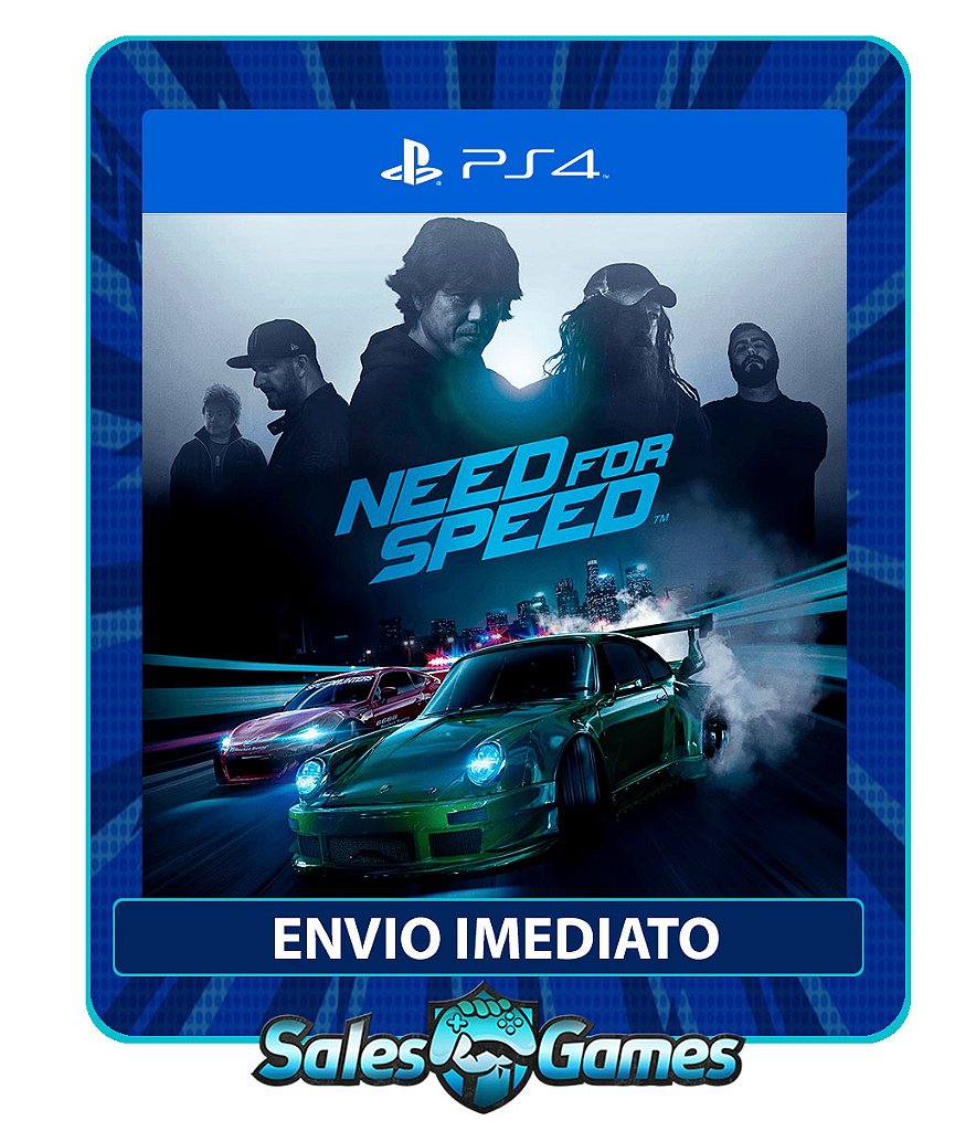 Need for Speed - PS4 - Edição Padrão - Primária - Mídia Digital