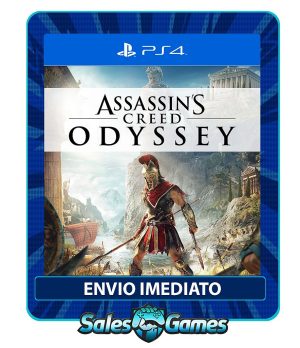 Assassins Creed Odyssey - PS4 - Edição Padrão - Primária - Mídia Digital