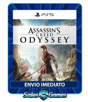Assassins Creed Odyssey - PS5 - Edição Padrão - Primária - Mídia Digital