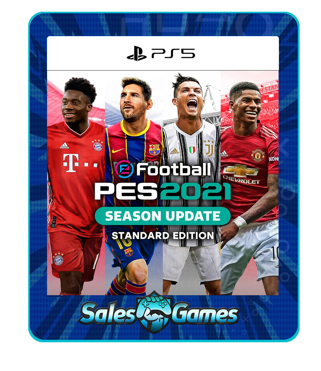 Pes 21 - PS5 - Edição Padrão - Primária - Mídia Digital