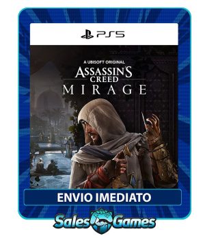 Assassin's Creed Mirage - PS5 - Edição Padrão - Primária - Mídia Digital