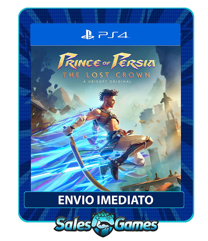 Prince of Persia The Lost Crown - PS4 - Edição Padrão - Primária - Mídia Digital