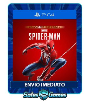 Marvel's Spider - Man: Game of the Year Edition - PS4 - Edição Padrão - Primária - Mídia Digital