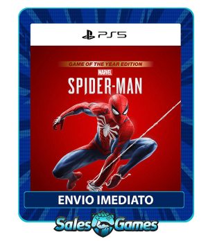 Marvel's Spider - Man: Game of the Year Edition - PS5 - Edição Padrão - Primária - Mídia Digital
