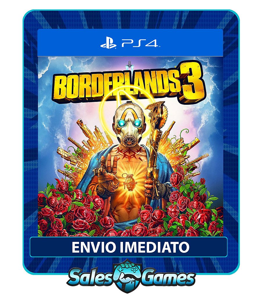 Borderlands 3 - PS4 - Edição Padrão - Primária - Mídia Digital